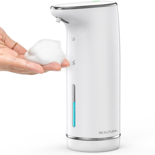 Dispensador automático de jabón espumoso, dispensador de jabón de manos con - VIRTUAL MUEBLES