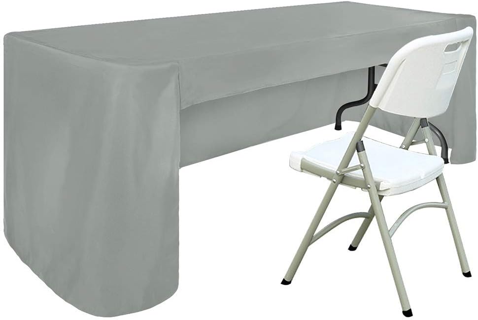 Mantel rectangular de 6 pies para mesas rectangulares en poliéster