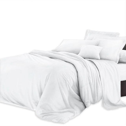 Sabanas Microtex Unicolor Blanco Doble - VIRTUAL MUEBLES