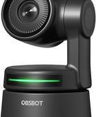 Tiny PTZ Webcam Encuadre y control de gestos Full HD 1080p para