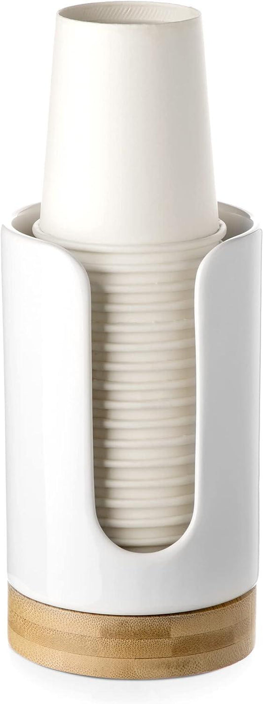 Dispensador de tazas de cerámica de 5 onzas (2 generación) Dixie Soporte de - VIRTUAL MUEBLES