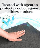 Tapete de baño protector deslizante, tapete de ducha antideslizante de 23.6 x - VIRTUAL MUEBLES