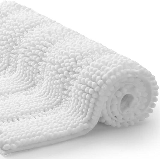 TENGTENGLINK Tapetes de felpilla gruesa y suave para baño, tapetes de ducha y - VIRTUAL MUEBLES