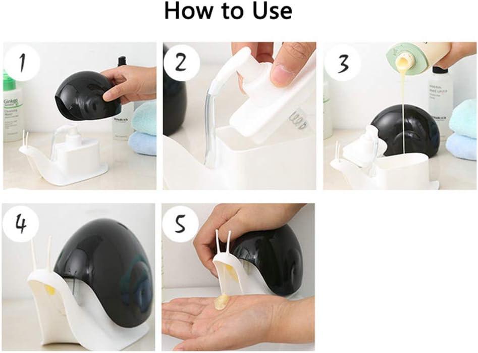 Dispensador de jabón con forma de lindo caracol, para cocina, baño, etc. - VIRTUAL MUEBLES