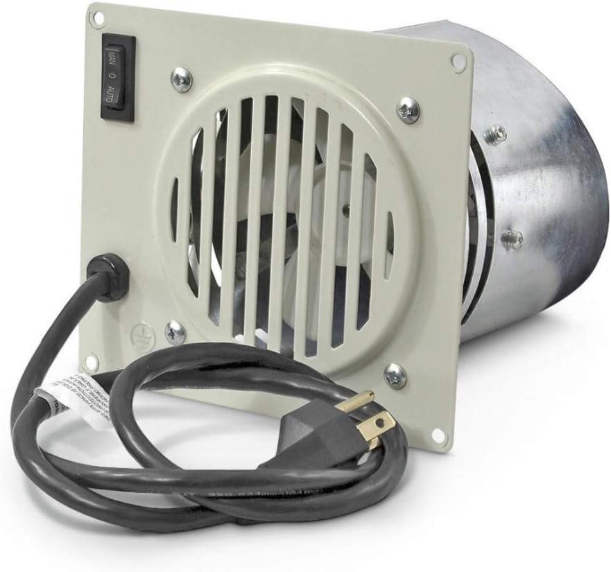 Calentador de llama azul de gas natural de 20 K BTU con kit de soplador - VIRTUAL MUEBLES