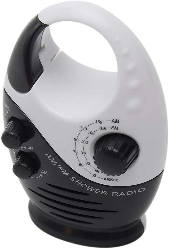 Radio de ducha impermeable, portátil, a prueba de salpicaduras, mini altavoz de - VIRTUAL MUEBLES