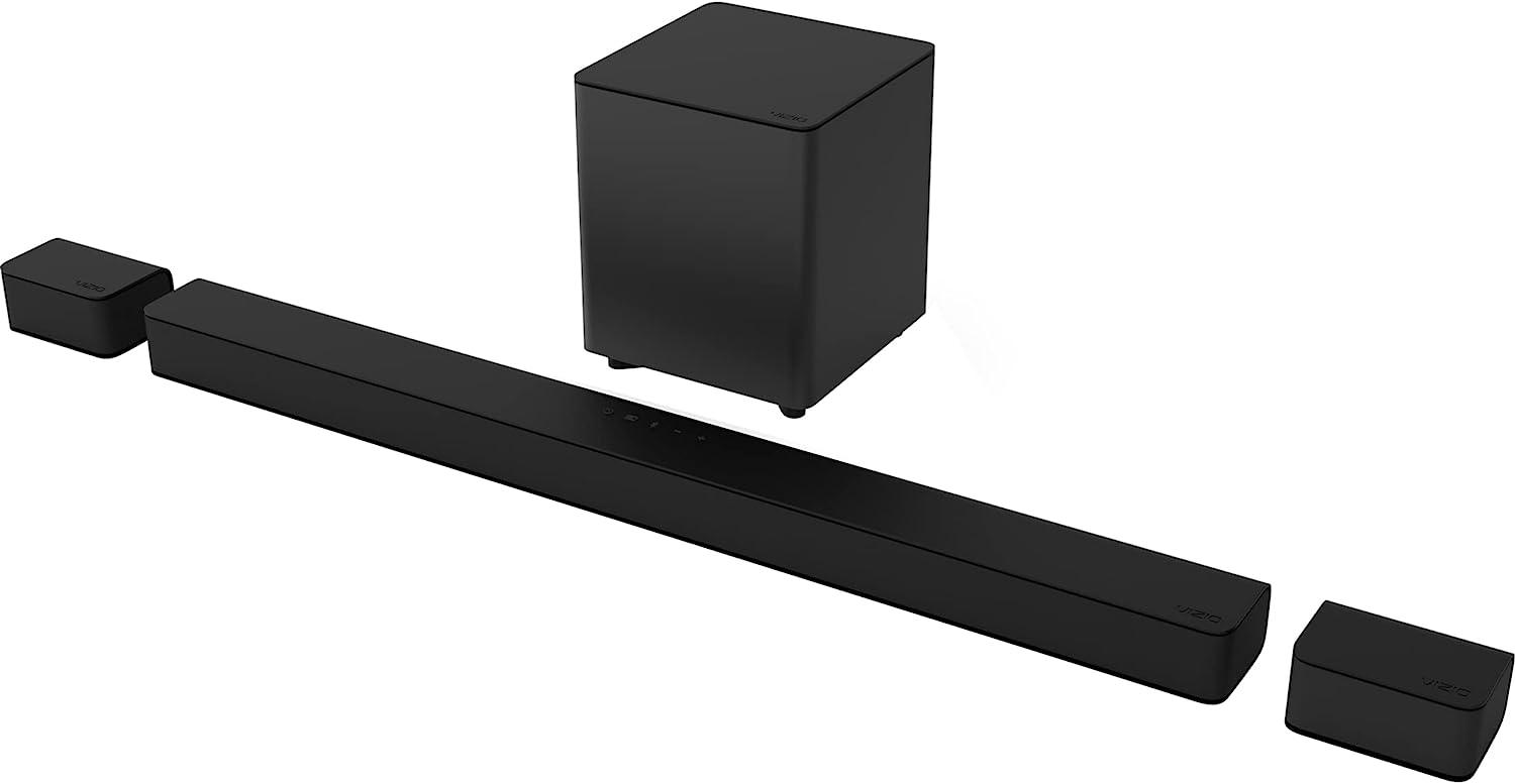 V-Series 5.1 Barra de sonido de cine en casa con audio Dolby y Bluetooth,