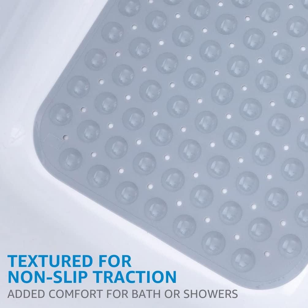 SlipX Solutions Alfombra de baño extra larga que añade tracción antideslizante - VIRTUAL MUEBLES
