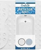 Tapete de baño para bañera y ducha Tapete antideslizante extra grande con - VIRTUAL MUEBLES
