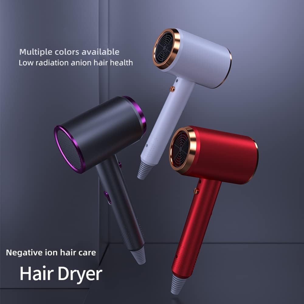 Secador de pelo profesional con difusor, potente secador iónico negati -  VIRTUAL MUEBLES