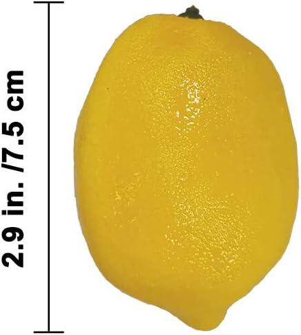 28 limones artificiales y limas, limones artificiales de frutas artificiales de - VIRTUAL MUEBLES