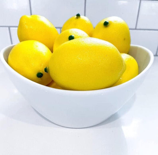 So Cal Pro Decoración de limones falsos para cocina, decoración orgánica de - VIRTUAL MUEBLES