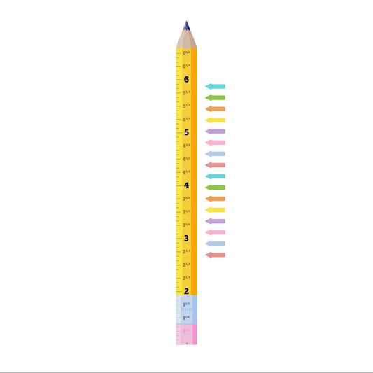 Imagine Signs Gráfico de crecimiento de lápiz, amarillo con flechas de - VIRTUAL MUEBLES