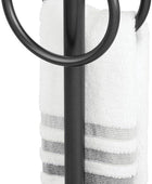 mDesign Soporte decorativo de metal para toallas, para encimeras de baño, para - VIRTUAL MUEBLES