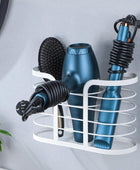 Soporte para secador de pelo, soporte para secador de pelo, montado en la - VIRTUAL MUEBLES
