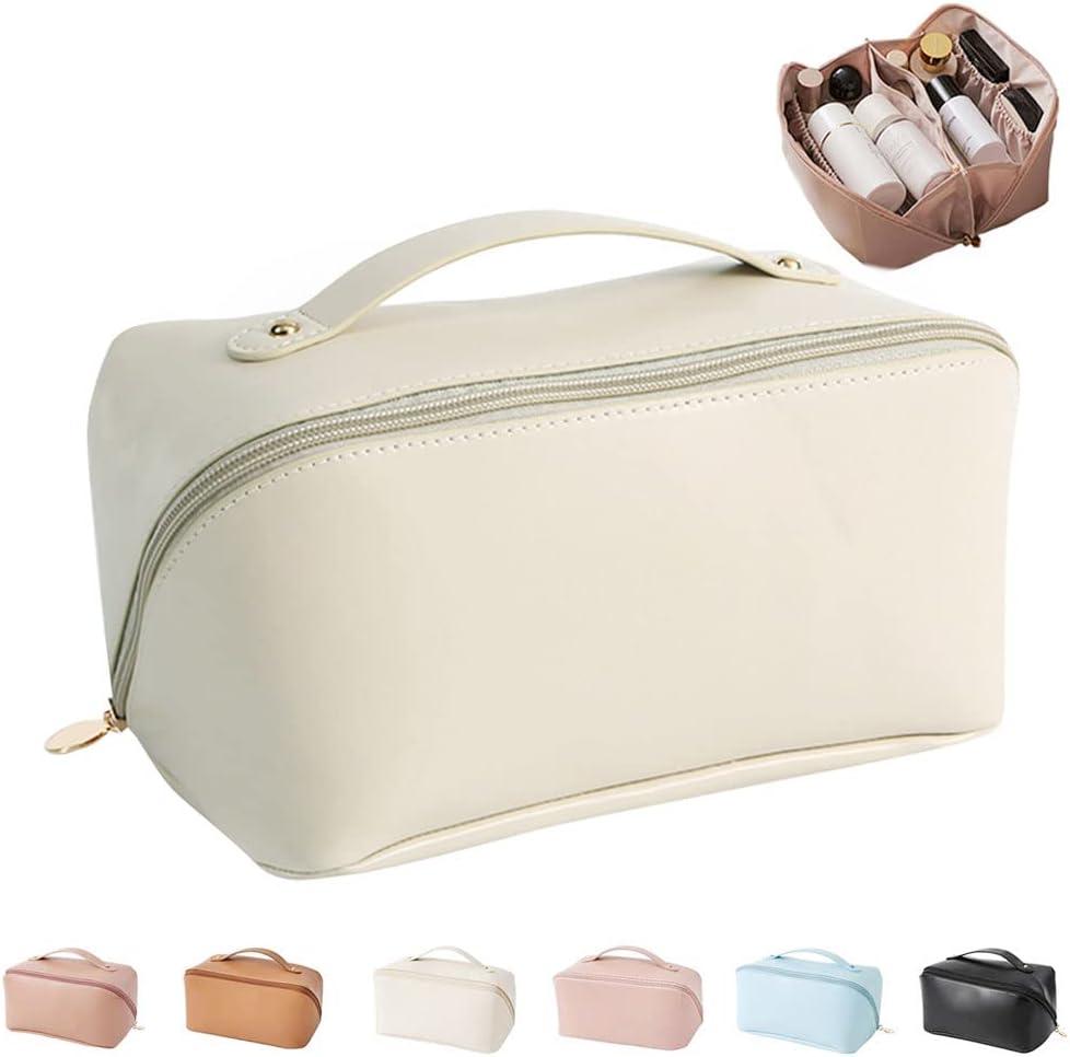 Bolsa de cosméticos de viaje de gran capacidad para mujeres bolsa de maquillaje - VIRTUAL MUEBLES