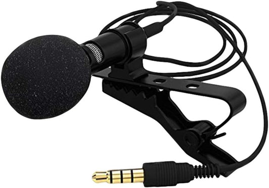 Micrófono de condensador de micrófono de solapa Lavalier de 0.138 in para