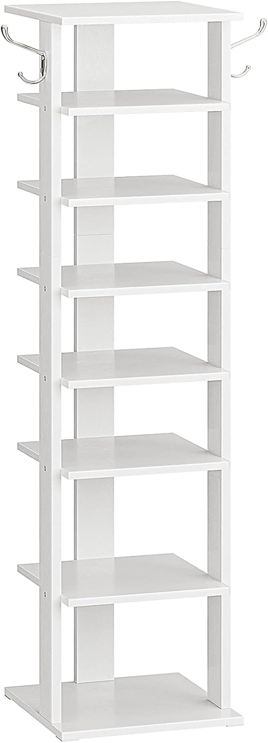 Mueble organizador 8 espacios horizontal / Blanco