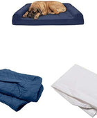 Paquete para mascotas sofá acolchado de espuma viscoelástica de gel refrescante