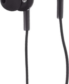 Tienda Auriculares con cable intraural auriculares con micrófono color negro