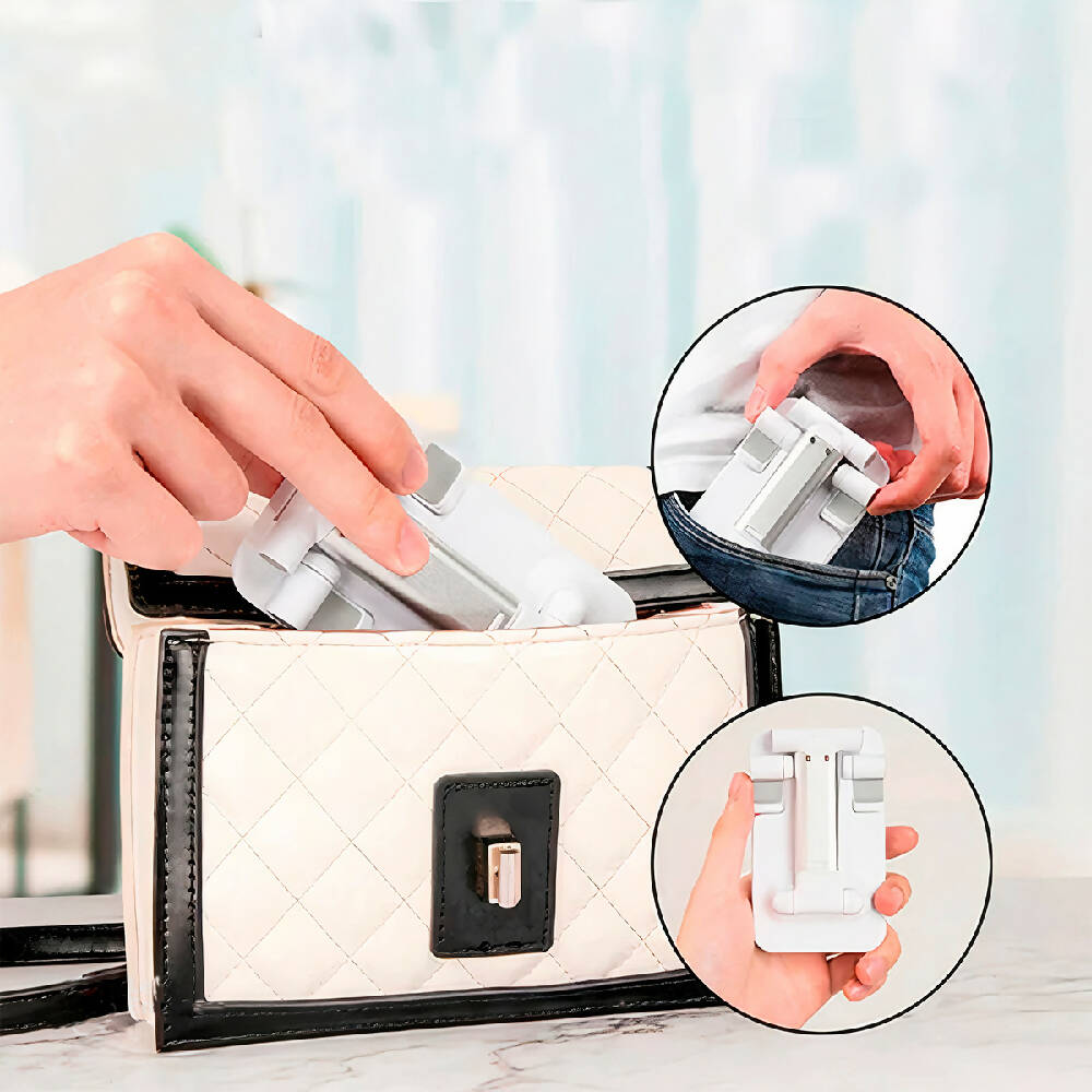 Soporte para celular portable base tabletas ajustable BLANCO NWH1