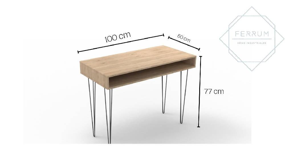 Escritorio Mark Oscuro - VIRTUAL MUEBLES