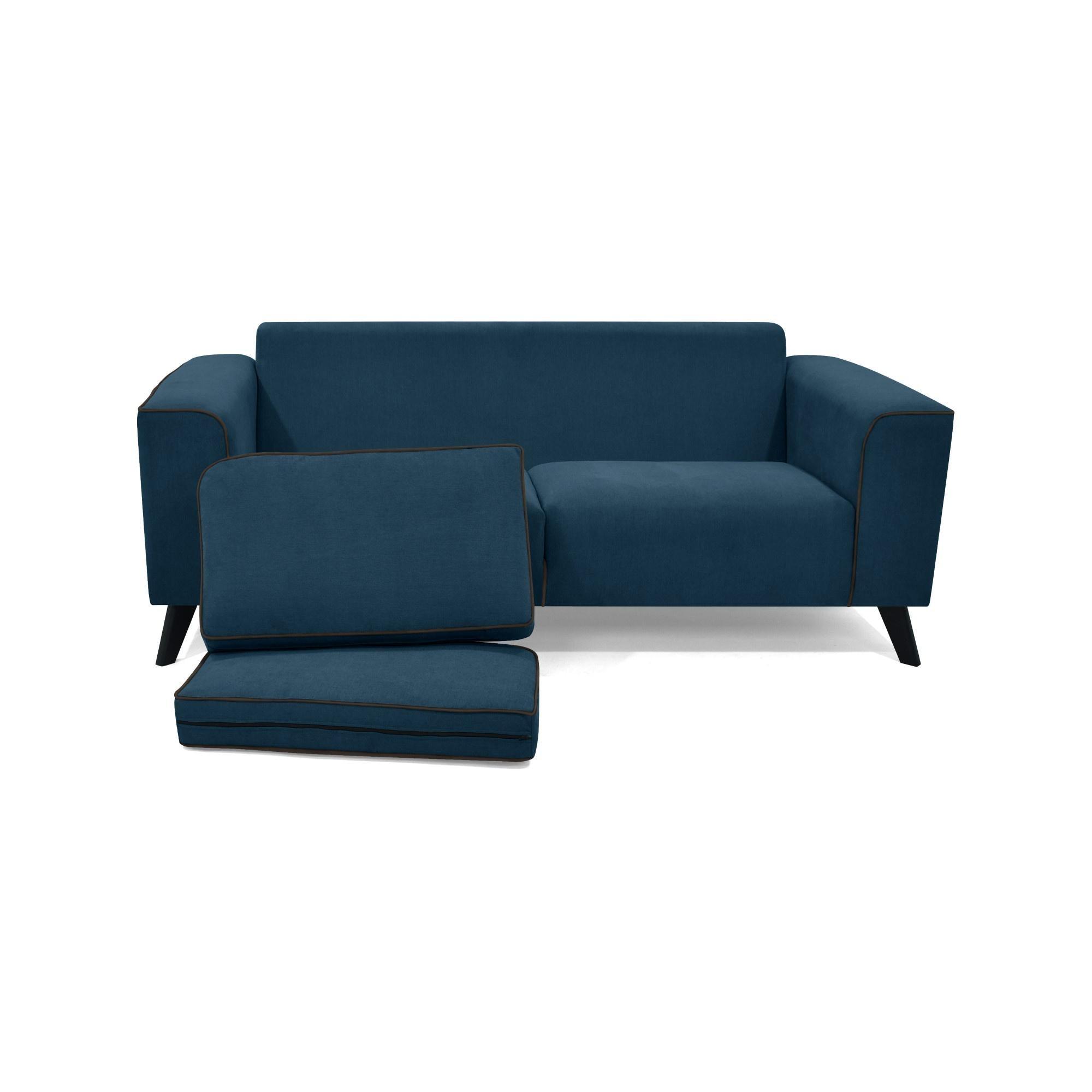 Sofa Lotus Tela Indigo