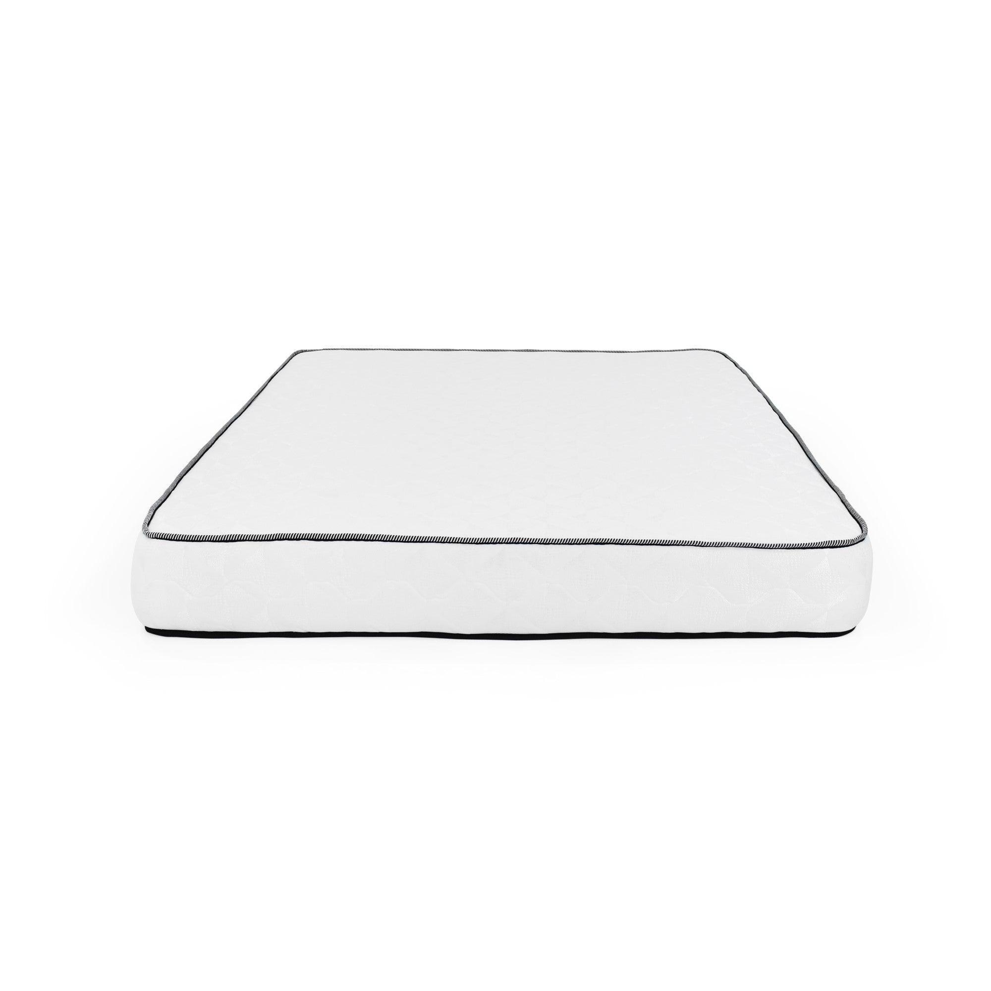 Colchon Columbus Queen 160 cm x 190 cm - Blanco - VIRTUAL MUEBLES