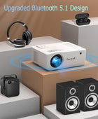 Proyector Bluetooth WiFi 5G proyector de películas nativo 1080P para exteriores