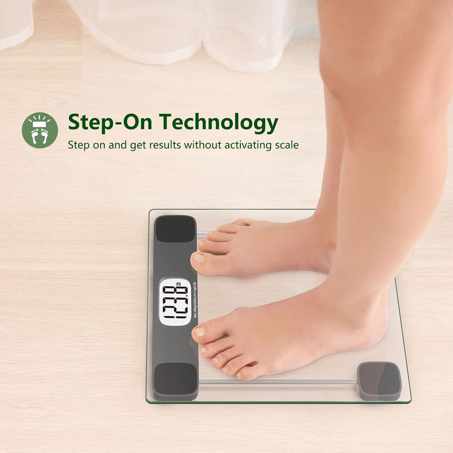 Báscula digital de baño para peso corporal, pesaje profesional desde 2 -  VIRTUAL MUEBLES