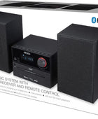 Profesional JBS-500 Sistema estéreo de música inalámbrico compacto Bluetooth - VIRTUAL MUEBLES