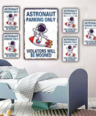 Letrero de astronauta con temática del espacio exterior, decoración del - VIRTUAL MUEBLES