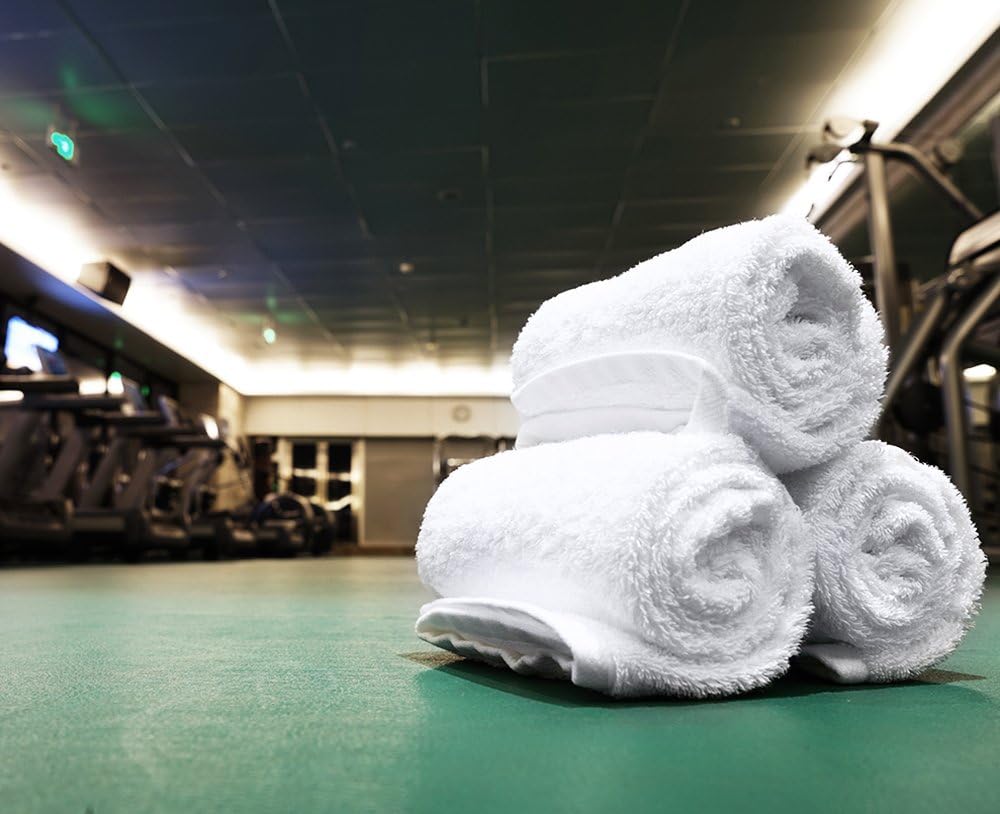 Utopia Towels - Conjunto de Toallas de baño (Paquete de 4, 69 x 137 cm)  Toallas de algodón 100% Ring-Spun (Ciruela/Púrpura)