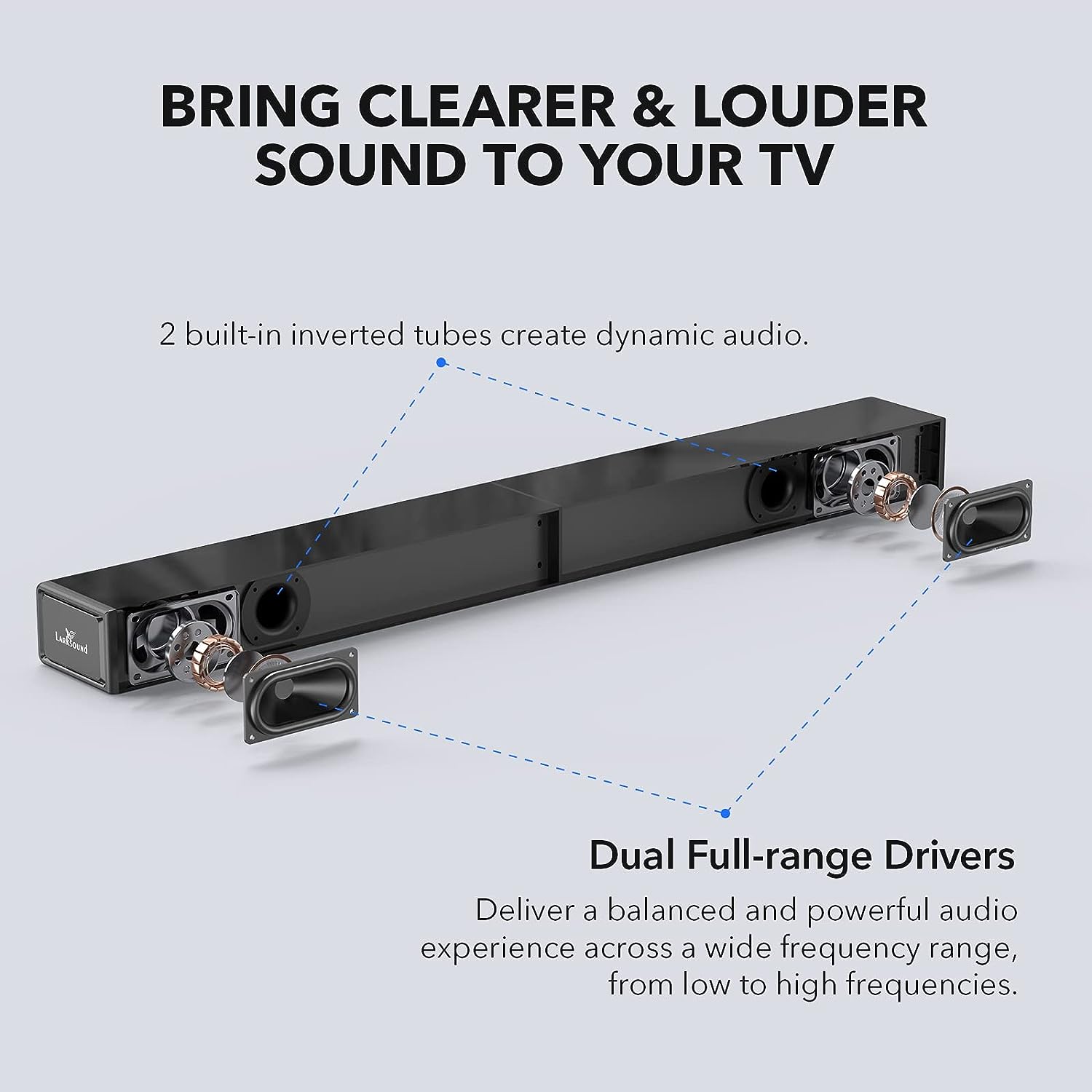 Barra de sonido para TV, sistema de sonido envolvente, barra de sonido -  VIRTUAL MUEBLES