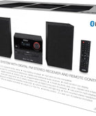 Profesional JBS-500 Sistema estéreo de música inalámbrico compacto Bluetooth - VIRTUAL MUEBLES