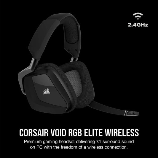 Corsair Void RGB Elite Auriculares prémium para juegos con sonido envolvente