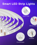 DAYBETTER Tira de luces LED RGB inteligentes que cambian de color con WiFi y