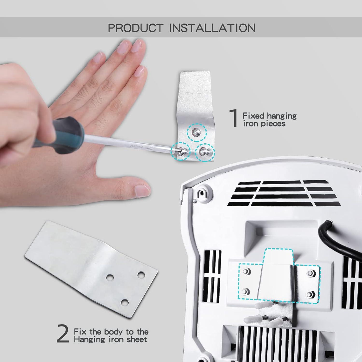 modunful Secadores de manos para baños comerciales, secador de manos eléctrico - VIRTUAL MUEBLES