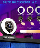 Cámara web 4K con micrófono Cámara web de transmisión Full HD para