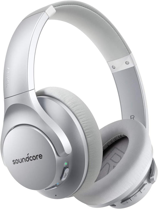 Soundcore Audífonos híbridos modelo Life Q20 inalámbricos, con cancelación de