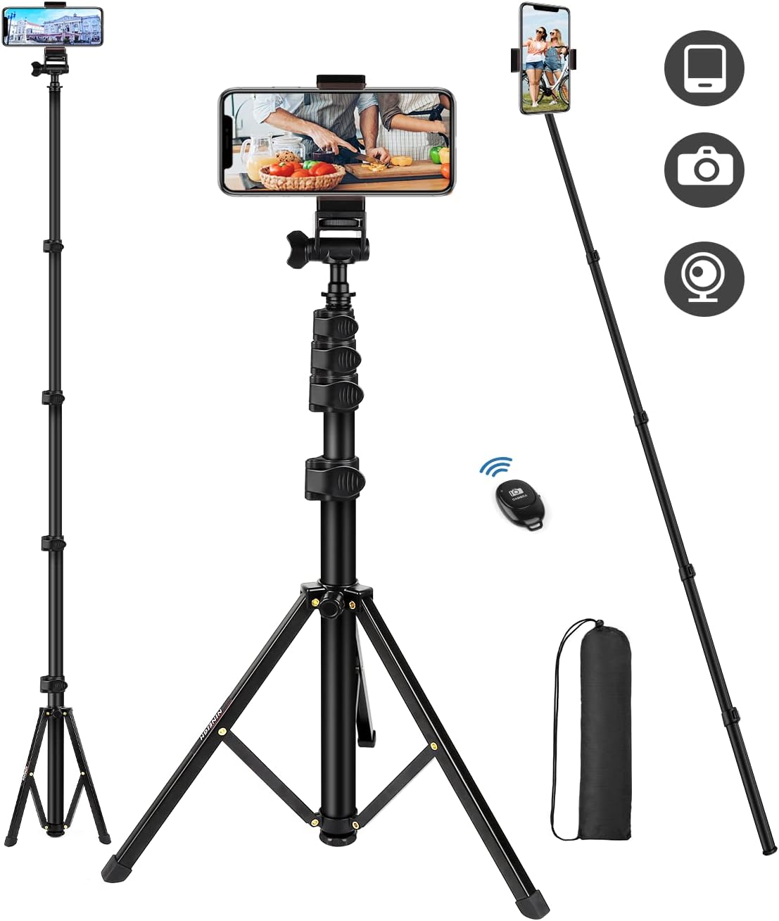El soporte profesional con trípode para el móvil que necesitas para grabar  vídeos