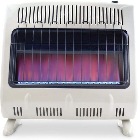 Haga clic para ampliar la imagen Calefactor de propano con llama azul sin - VIRTUAL MUEBLES