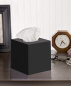 HOMË Caja de pañuelos cuadrada Cubo facial para caja de pañuelos, dispensador - VIRTUAL MUEBLES