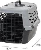USA Transportador de viaje para mascotas pequeñas de 23 pulgadas con acceso