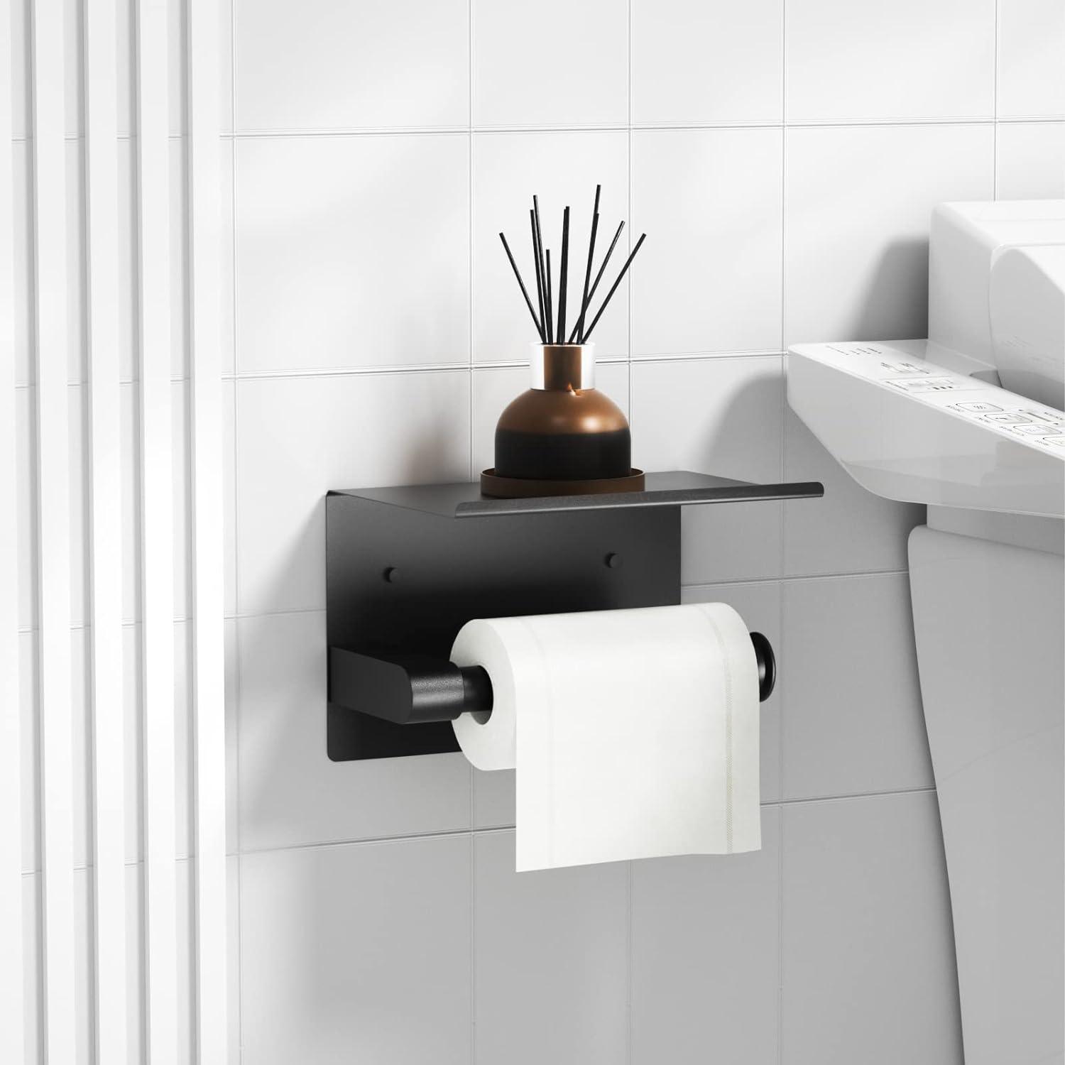 Soporte de pared para estante, soporte para papel higienico - Bed Bath &  Beyond - 31782477