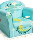 Sofá para niños silla con reposabrazos para niños con patrón muebles para niños