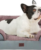 Camas para perros medianos, sofá para perros con funda extraíble lavable y