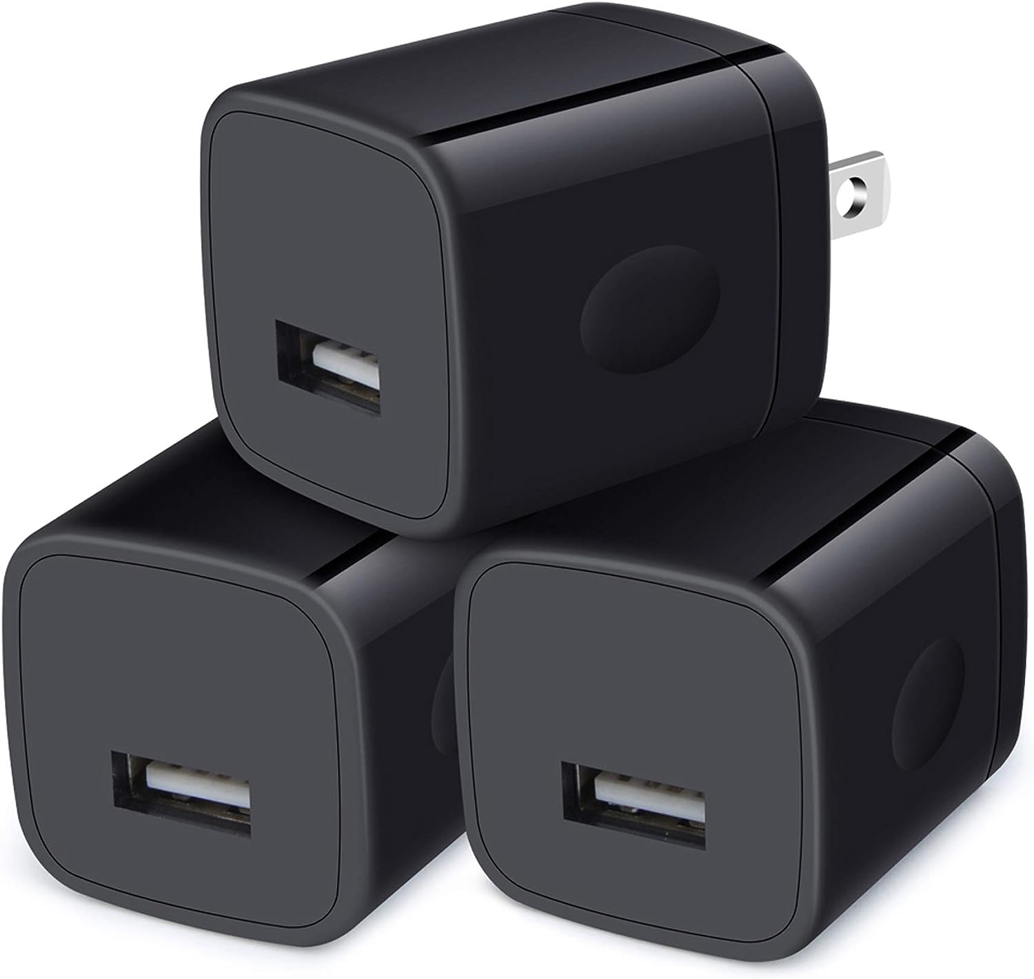 Cubo De Cargador USB Enchufe Del Cargador De Pared De 4 Puertos Para  Teléfonos