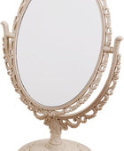 Espejo de maquillaje de mesa de 6 pulgadas con 3 aumentos 2 caras de ABS