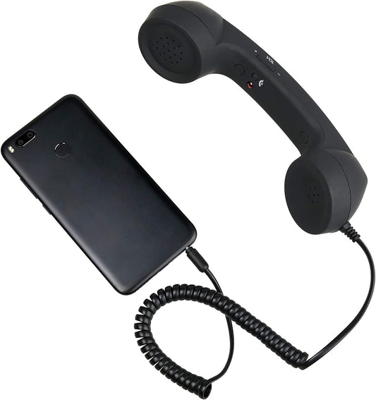 YTYKINOY Retro 0.138in teléfono teléfono celular receptor micrófono altavoz